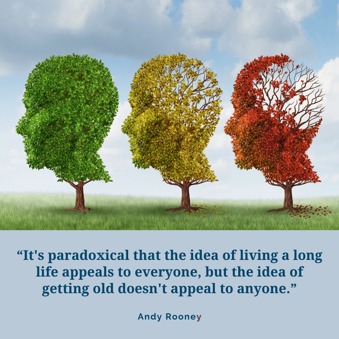 Getting older is natural but aging is for the birds!