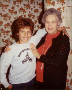 Valerie and her beloved Nana J