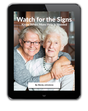 Watch for the signs eldercare ebook